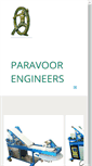 Mobile Screenshot of paravoorengineers.com